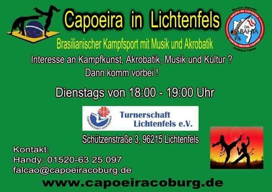 Capoeira in der Vereinshalle der TSL